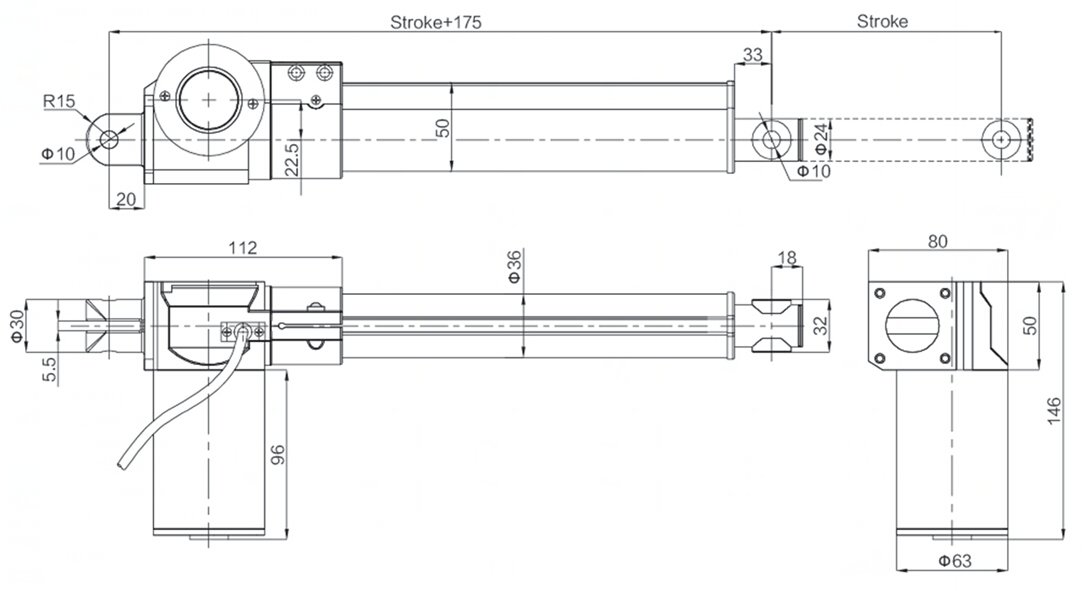 FY01 Linear Actuator from China Manufacturer Wuxi JDR Automation